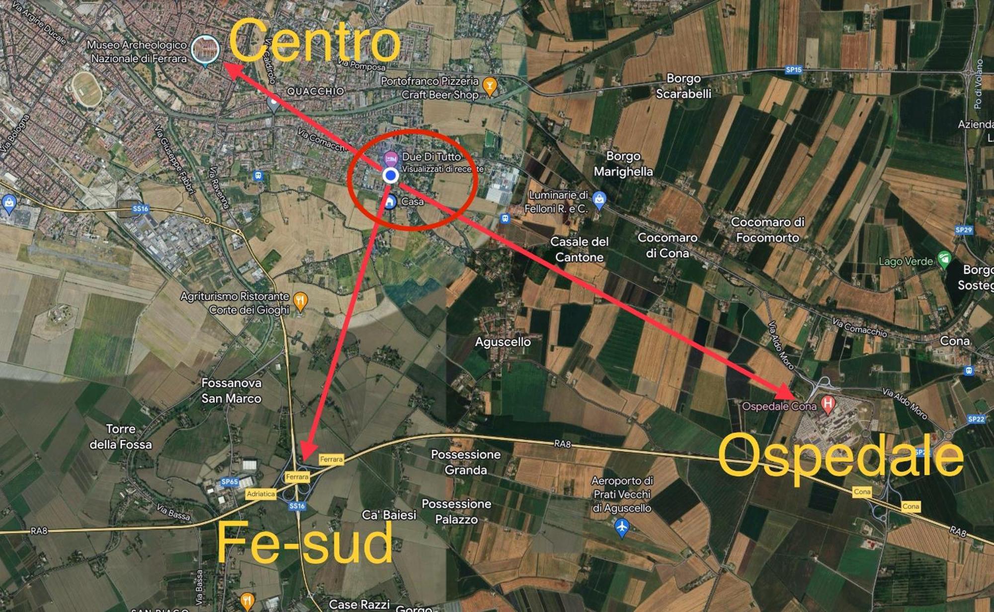 Apartament Due Di Tutto Ferrara Zewnętrze zdjęcie